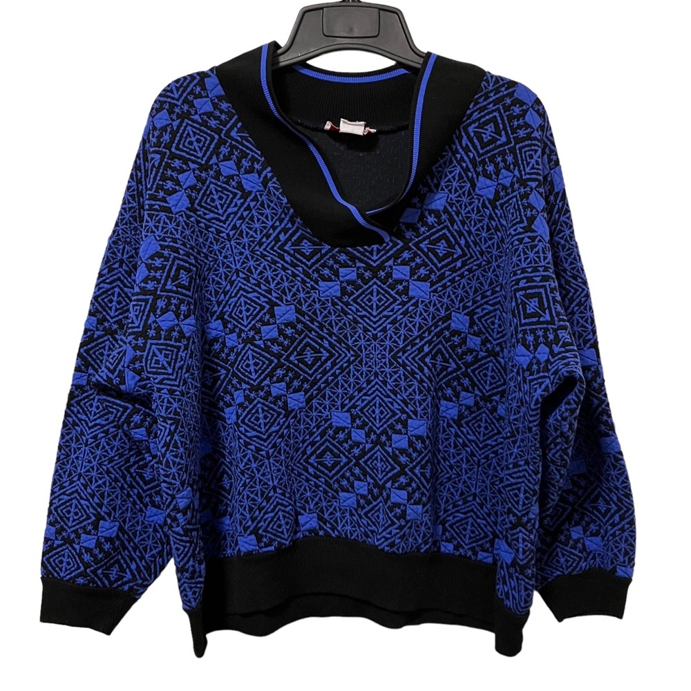 Vintage Young Stuff II Geometric Sweater